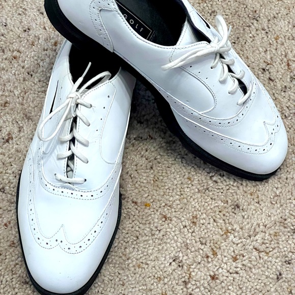 LNWOB NIKE CLEAT GOLF SHOES WHITE MEN 9M - Picture 3 of 10